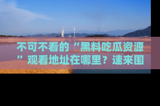 不可不看的“黑料吃瓜资源”观看地址在哪里?速来围观吧!