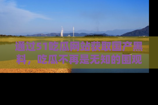 通过51吃瓜网站获取国产黑料，吃瓜不再是无知的围观者