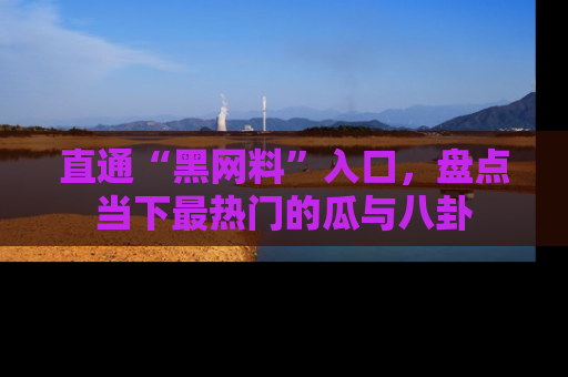 直通“黑网料”入口,盘点当下最热门的瓜与八卦
