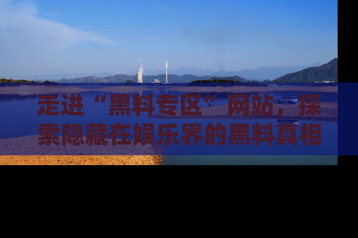 走进“黑料专区”网站,探索隐藏在娱乐界的黑料真相